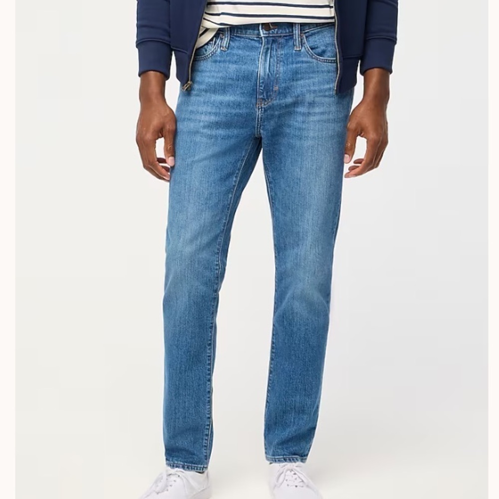 J crew Slim-fit jean in vintage flex blue spruce